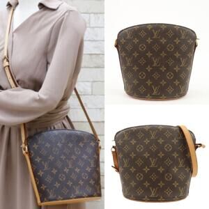 💎✨Authentic✨💎Louis Vuitton Monogram Drouot Cross Body Shoulder Bag